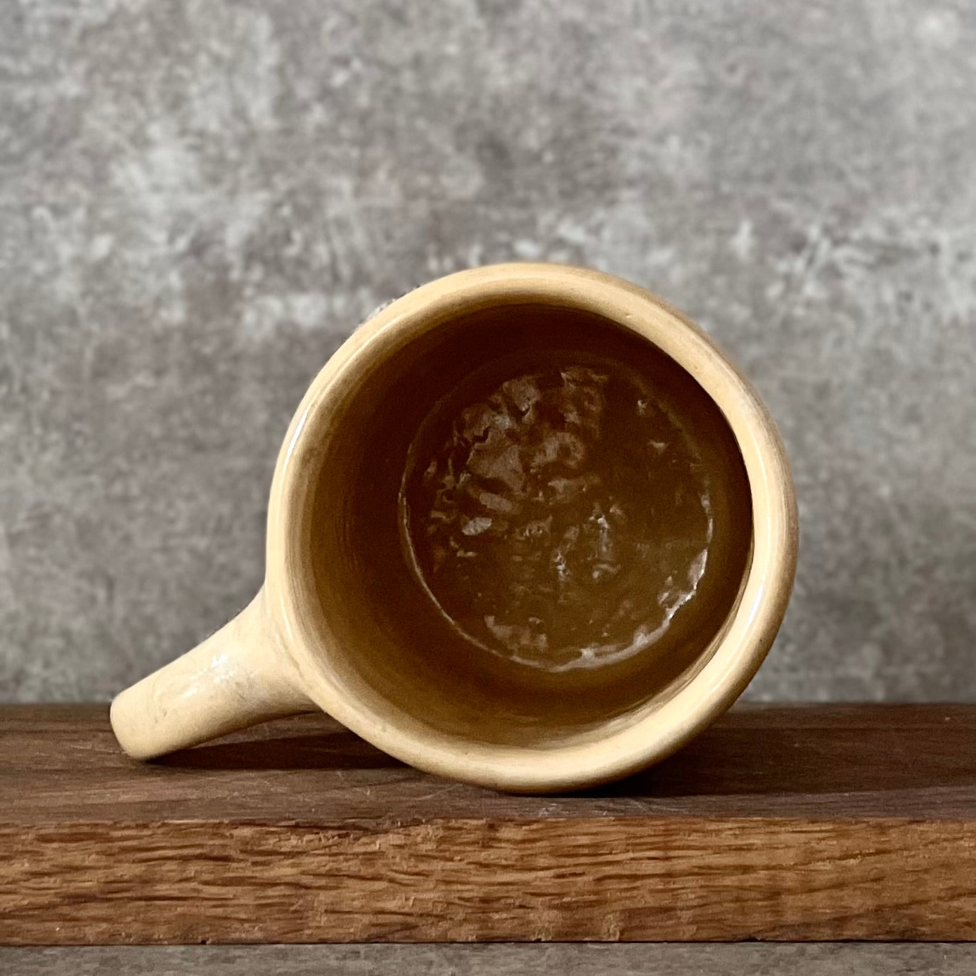 Yellow mug with lovely saying