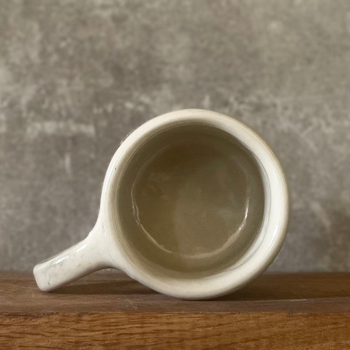 Ceramic coffee mug with quote by Kafka