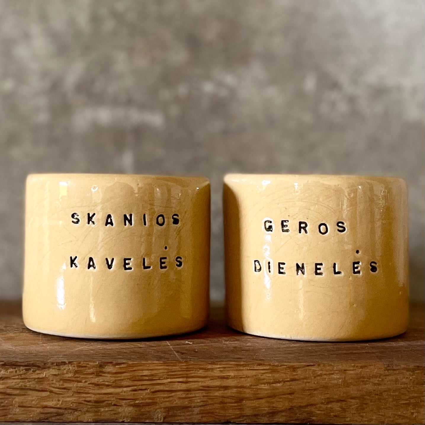 Small espresso mugs SKANIOS KAVELĖS