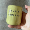 Puodelis "Kelkis, saulyte"