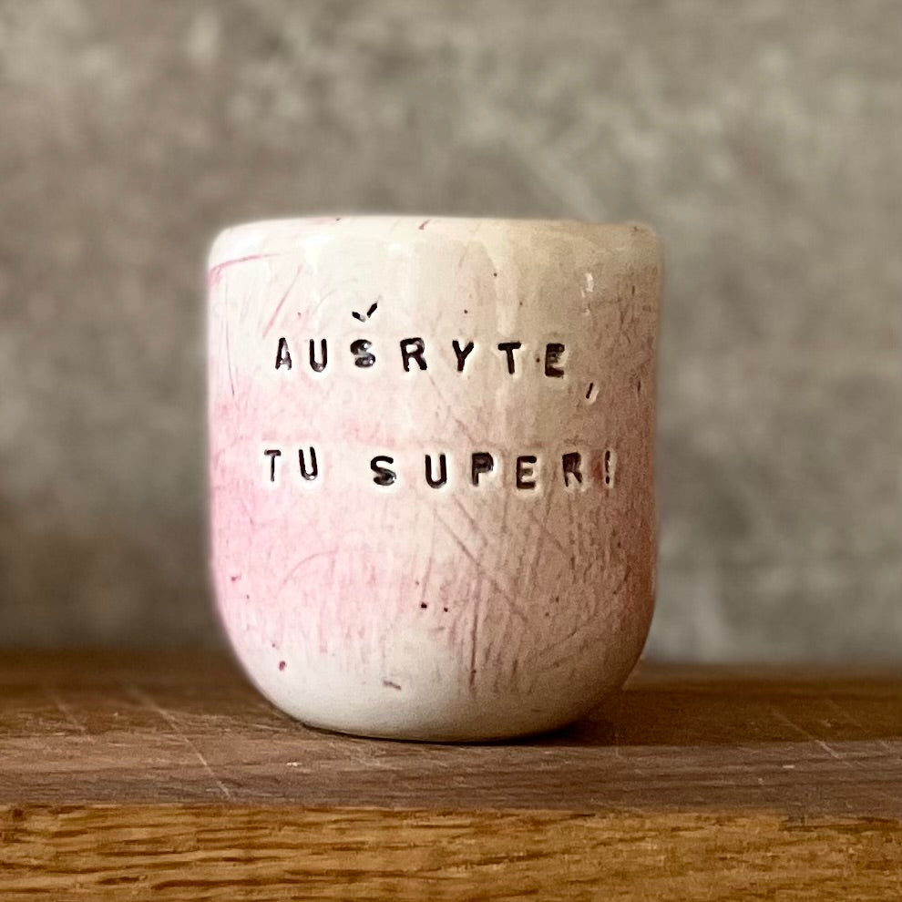 Mažytis puodelis Aušrai