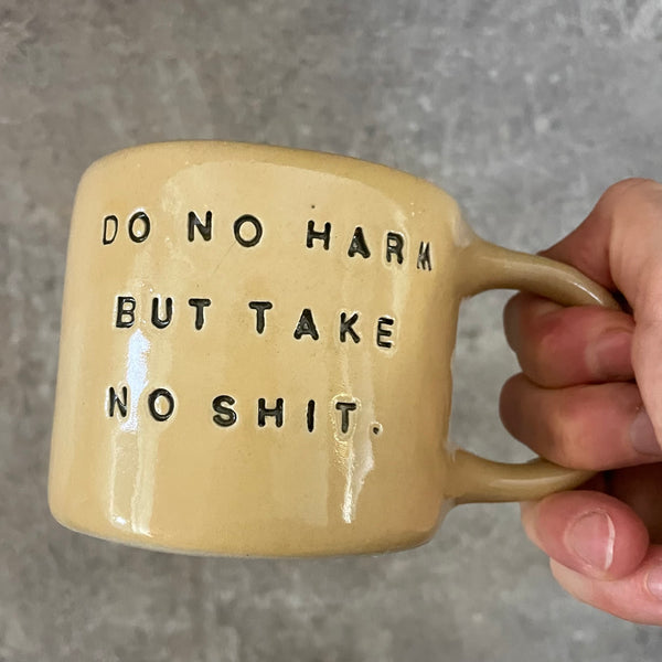 DO NO HARM mug