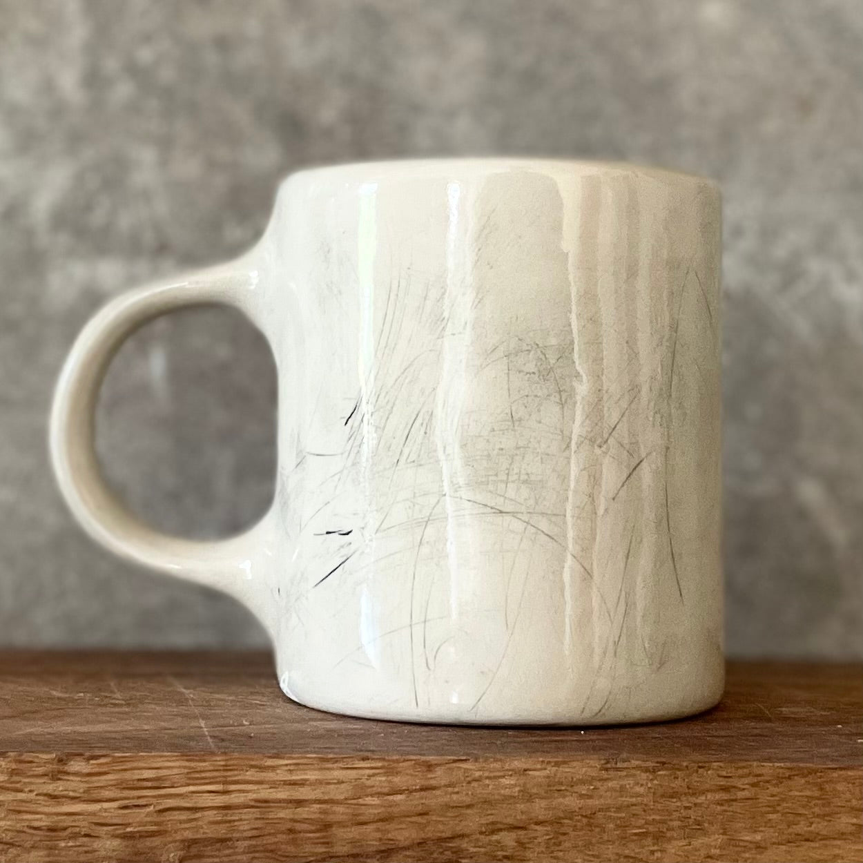 White mug GAUNASI