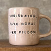 Rožinis puodelis NORAI PILDOSI