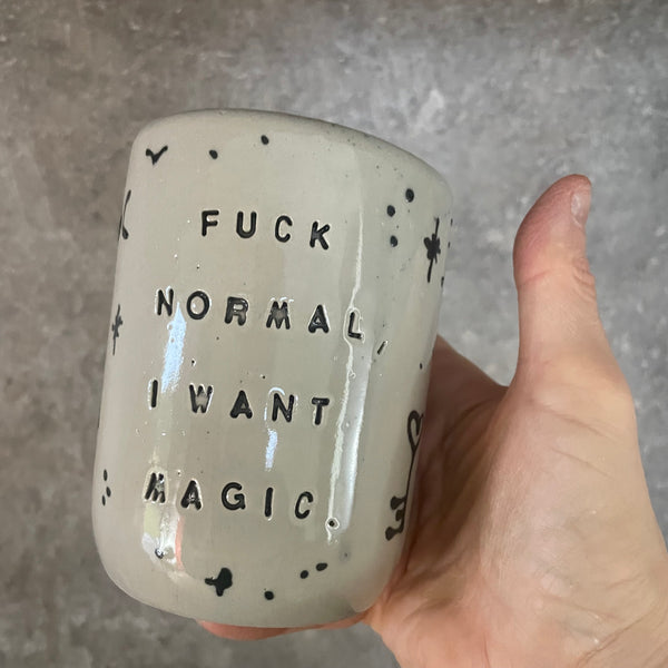 A pair of magic mugs