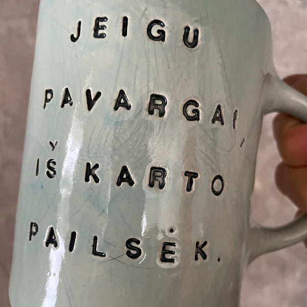 Ceramic mug about rest