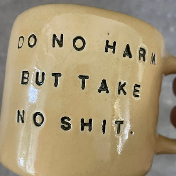 DO NO HARM mug