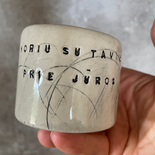 Small mug Noriu prie jūros