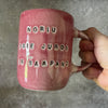 A pair of big ceramic mugs for work and fun