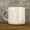 Pale pink ceramic mug with word LĖTAI