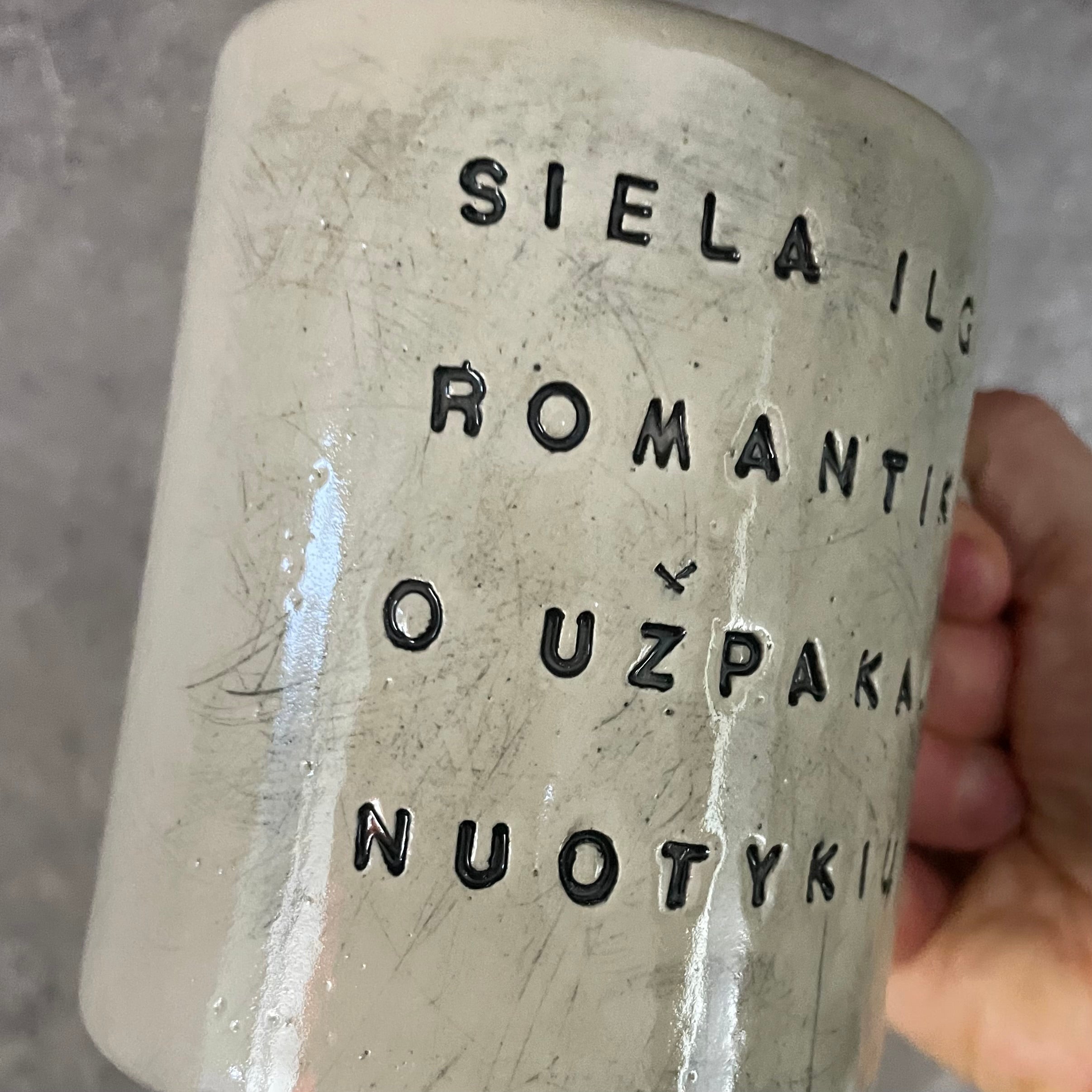 Puodelis apie ilgesį