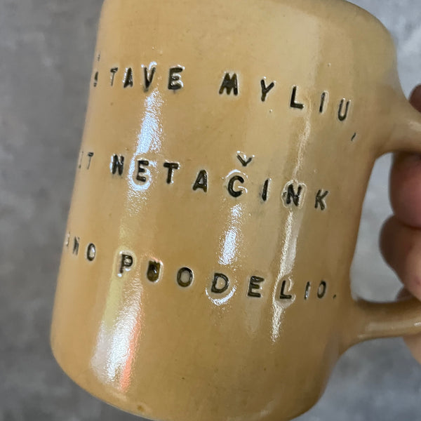 Puodelis 'Netačink'