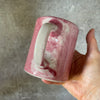 Irregularly pink mug KELKIS BUČKIS