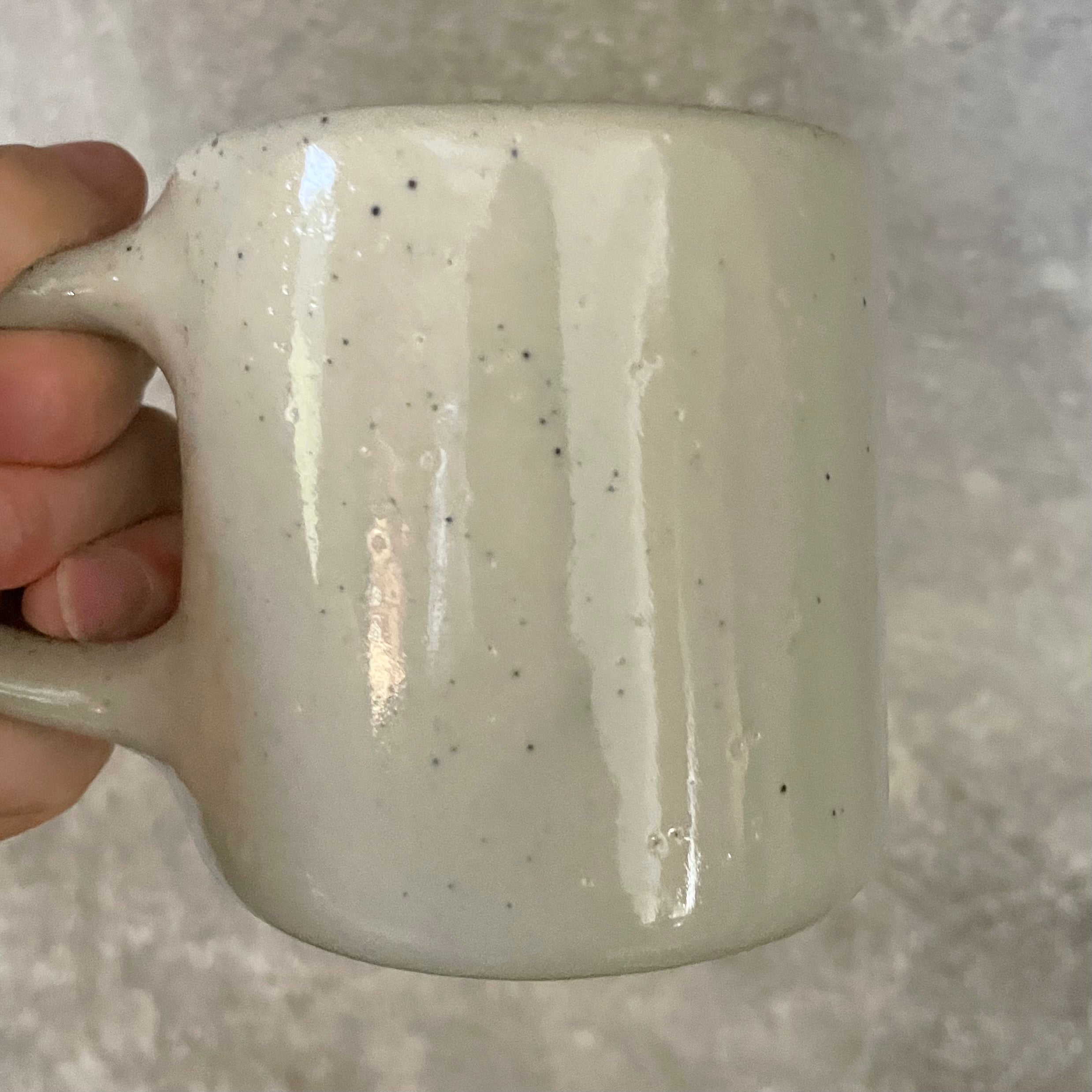 Sweet speckled mug for principessa
