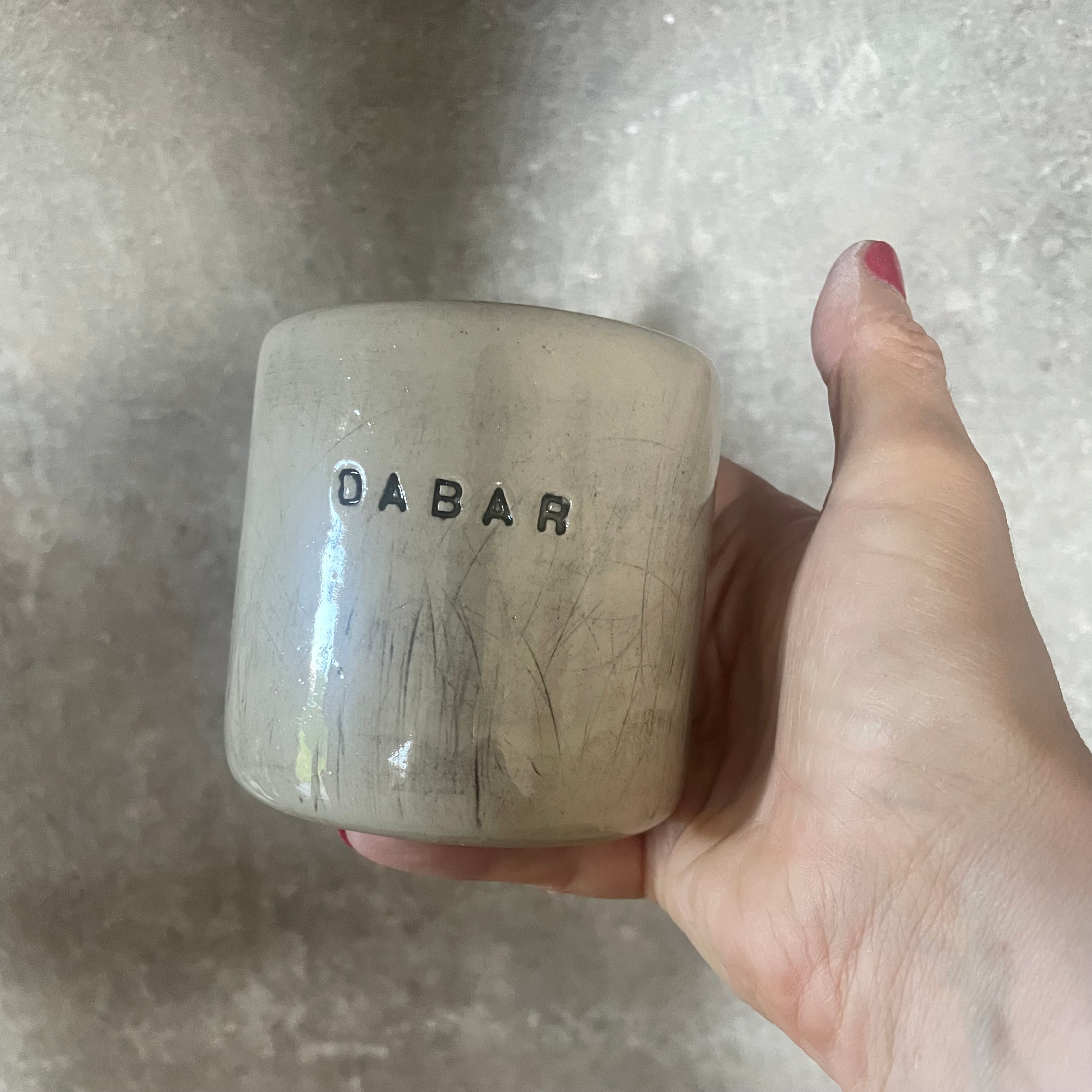 Chunky mug DABAR