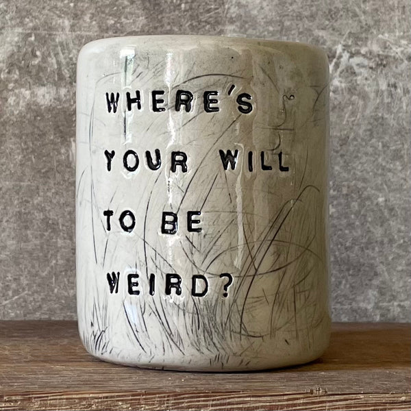 Mug with Jim Morrison quote