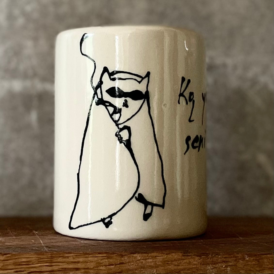 Limited edition puodeliai su linksmais katinais