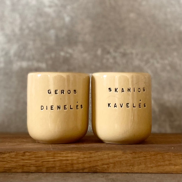Maži puodeliai SKANIOS KAVELĖS