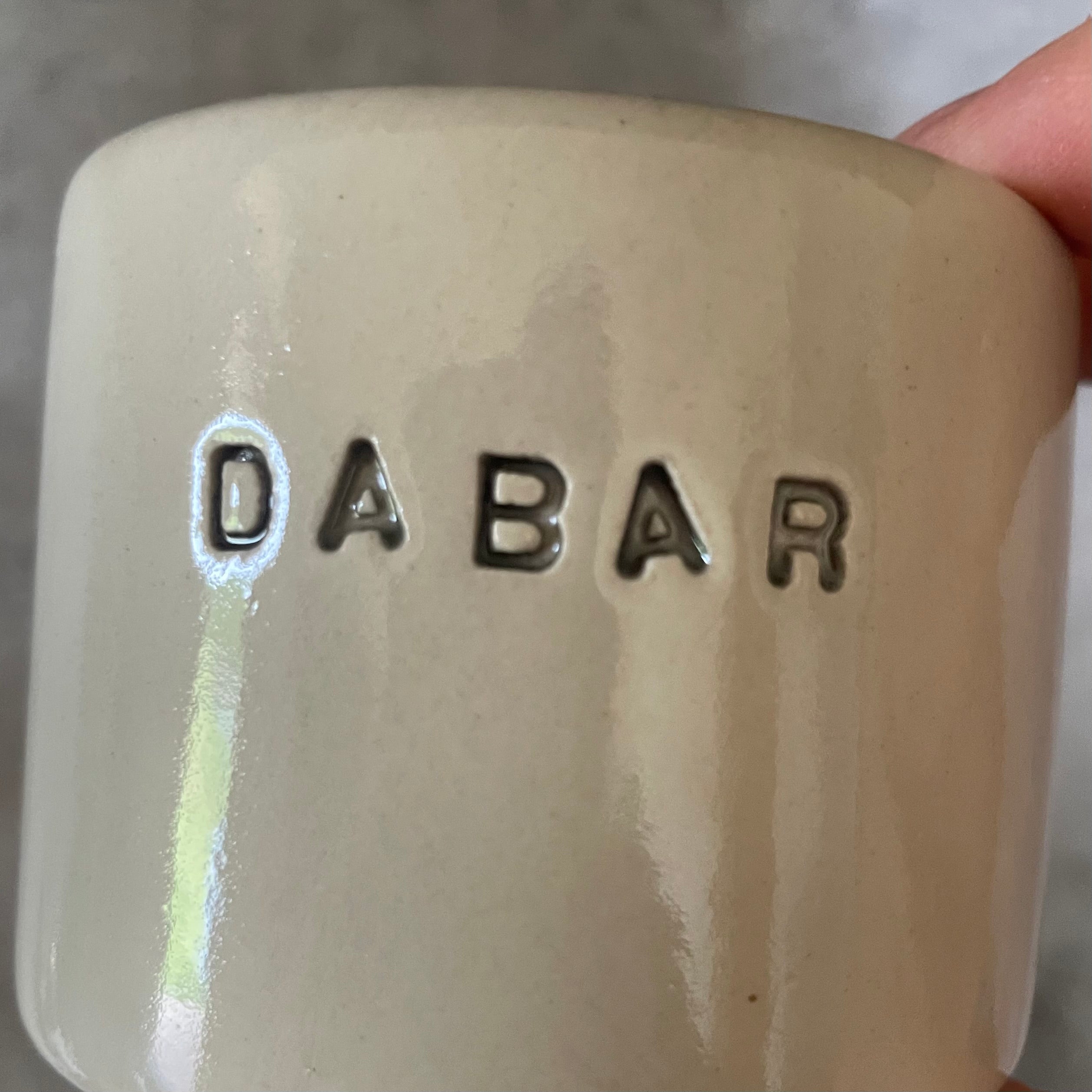 Small mugs DABAR and CIA