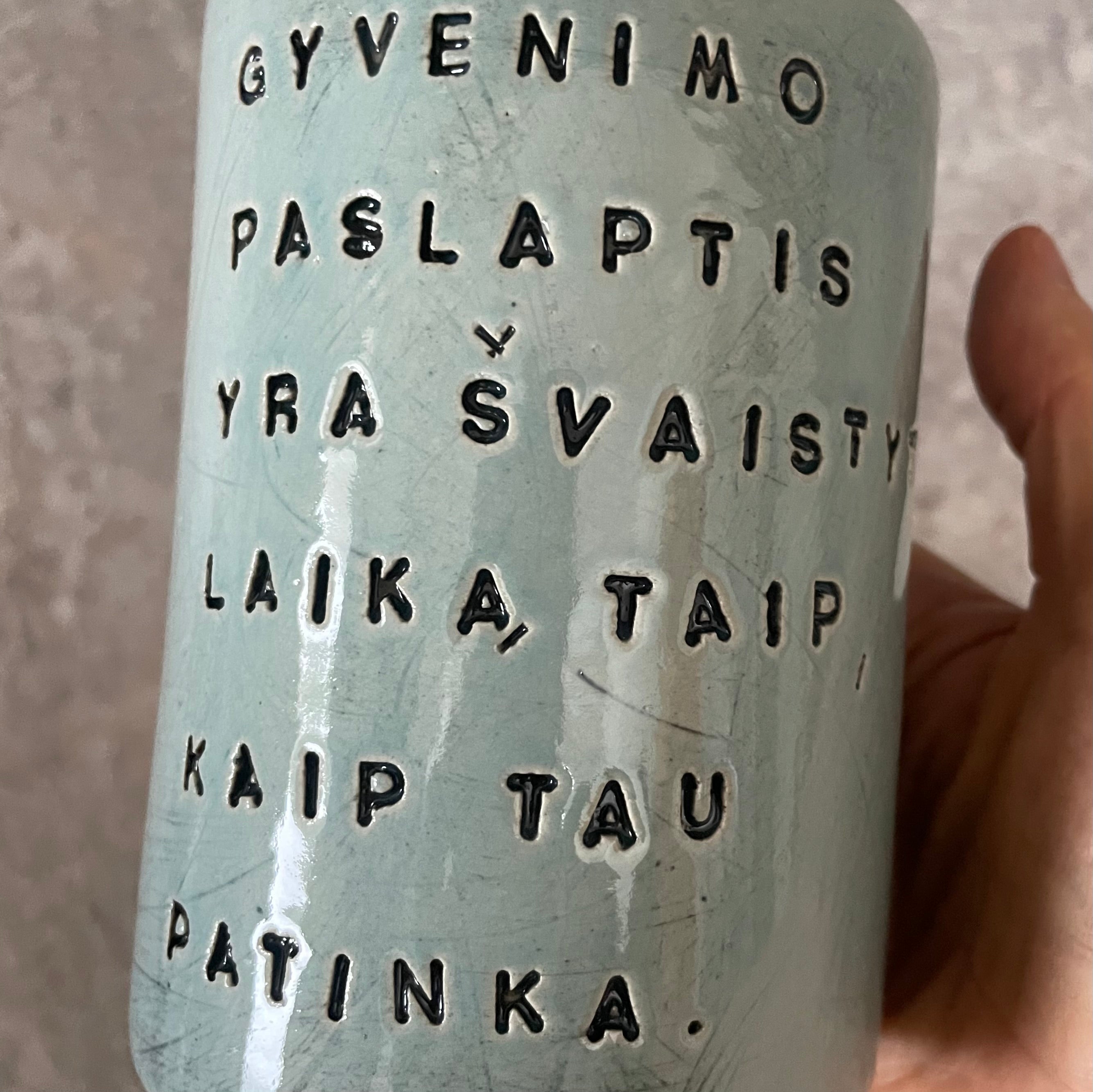 Big tumbler mug about life secrets