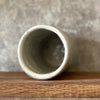 Speckled tumbler mug with saying about work
