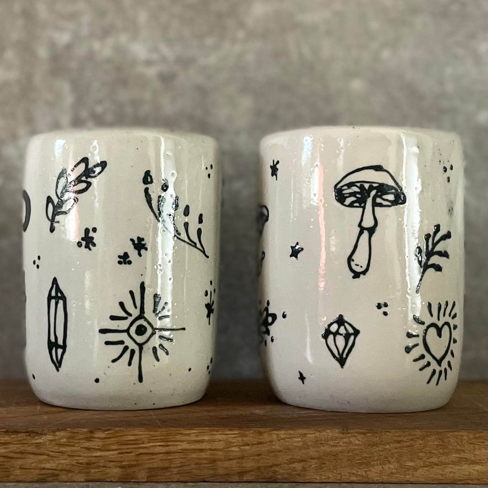 A pair of magic mugs