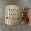 Ceramic mug PACTA SUNT SERVANDA
