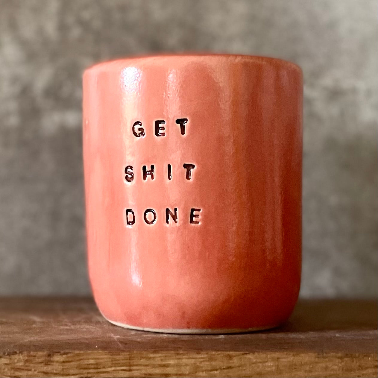 Red mug GET SHIT DONE