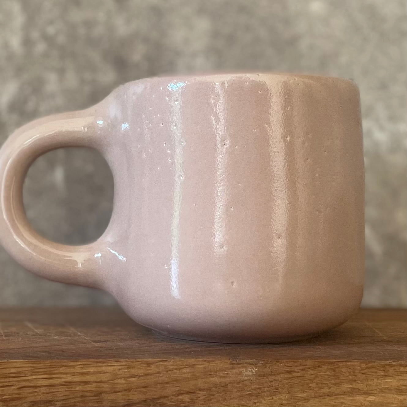 Big pink mug for mom