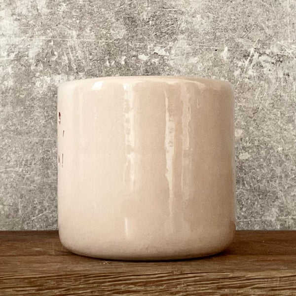 Light pink tumbler mug PRINCIPESSA