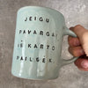 Ceramic mug about rest