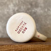 Pale mug with words of gratitude