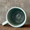 Big blue mug with saying in Lithuanian
