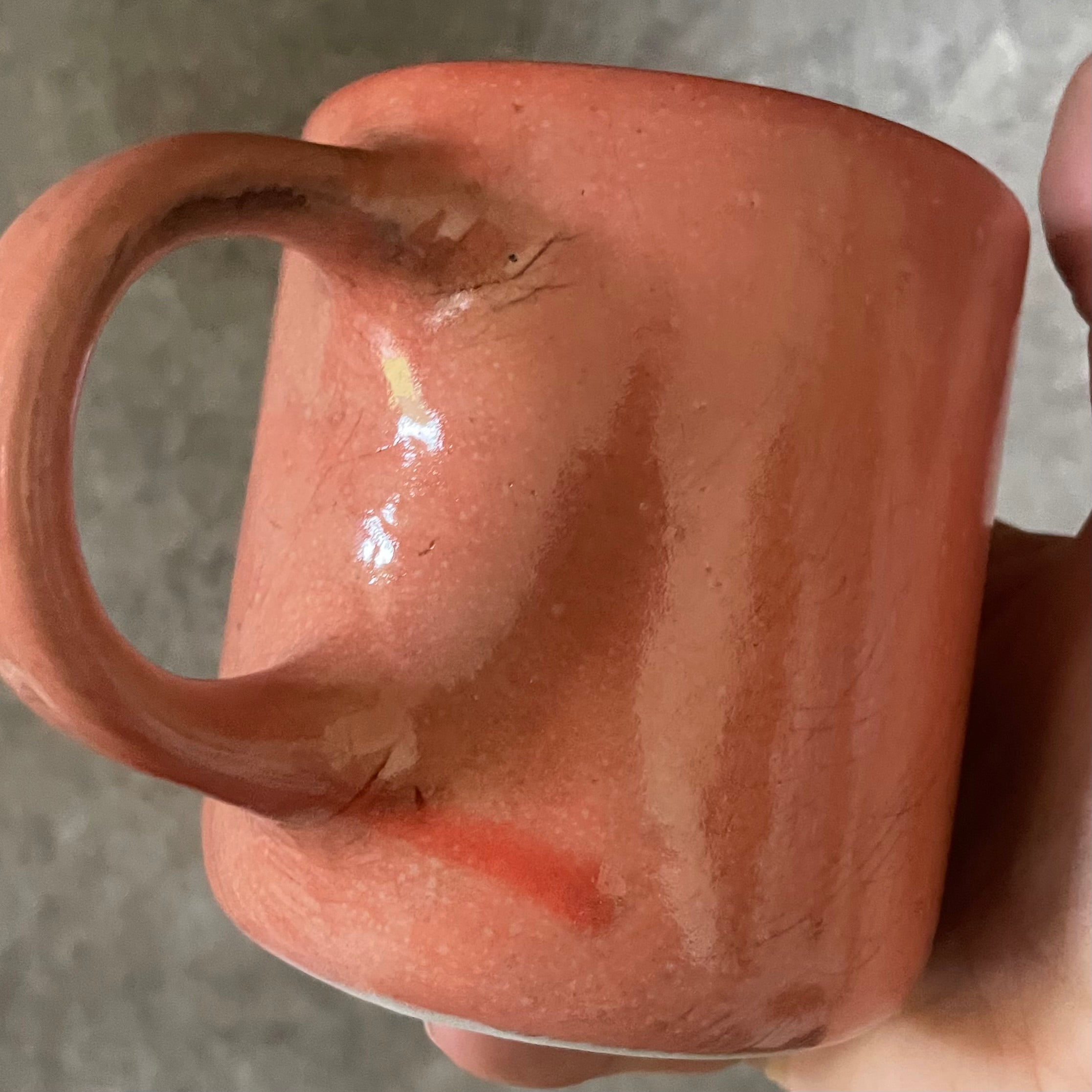 Pink mug with saying about dance
