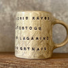 Mug with funny saying in Lithuanian