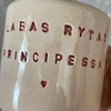 Light pink tumbler mug PRINCIPESSA