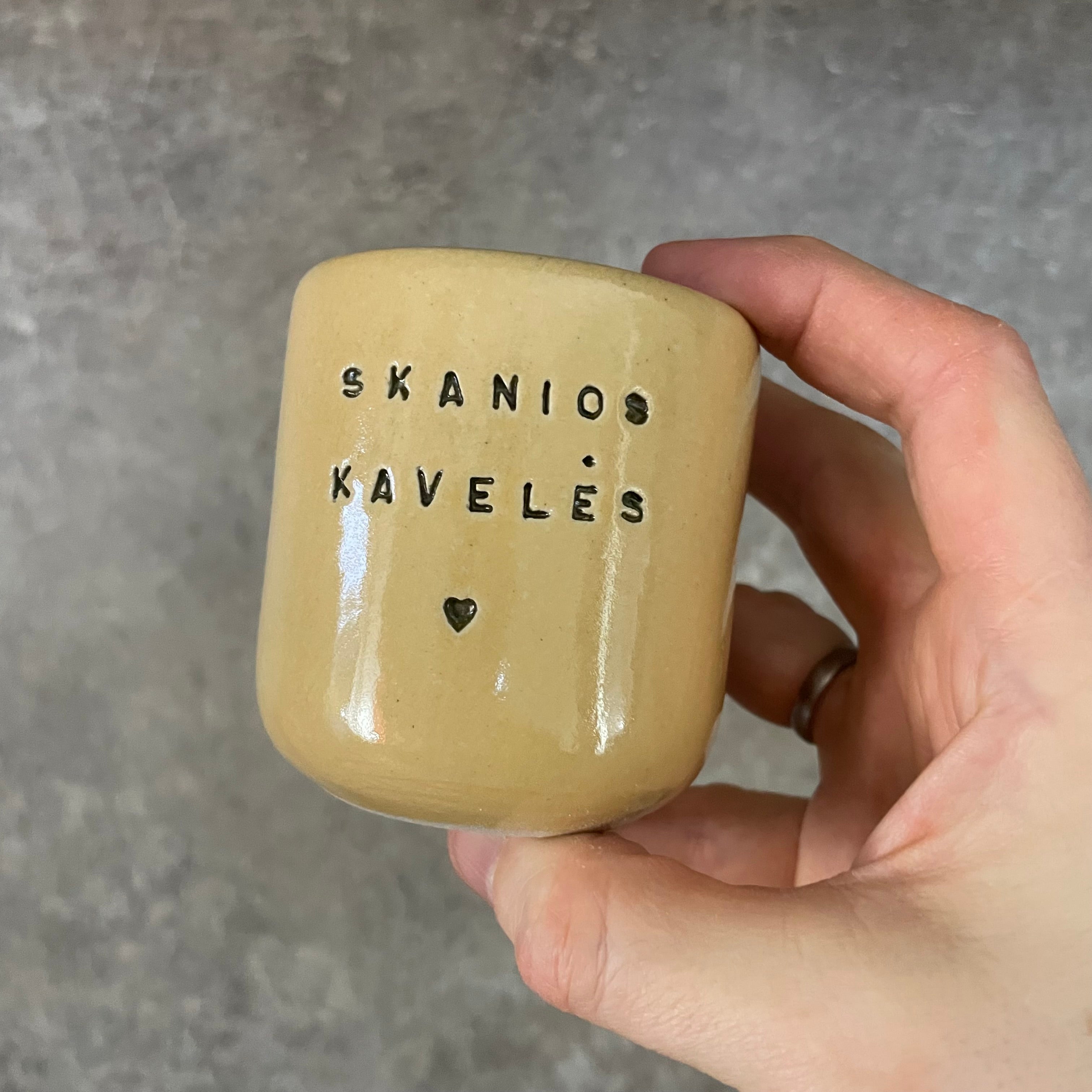 Small espresso mugs SKANIOS KAVELĖS
