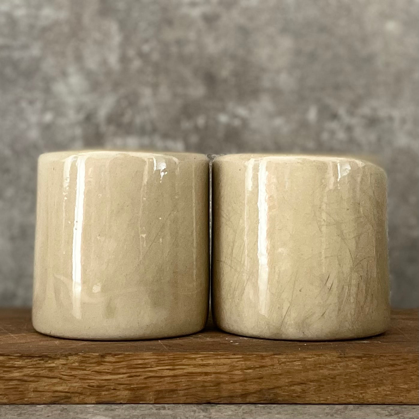 Set of two lovely espresso mugs