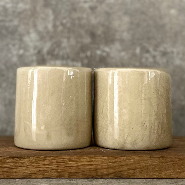 Set of two lovely espresso mugs