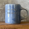 Blue mug KELKIS BUČKIS