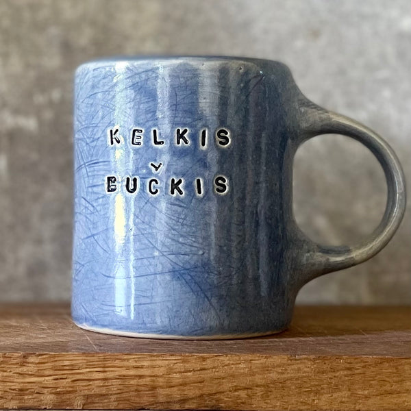 Blue mug KELKIS BUČKIS