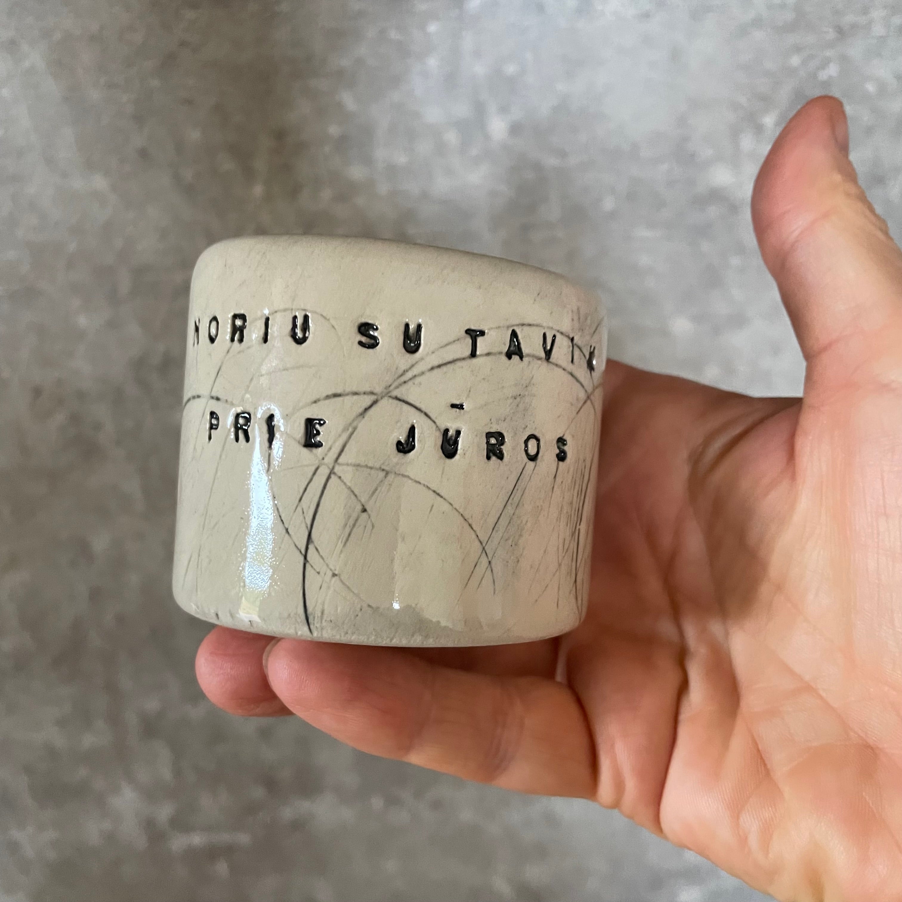 Small mug Noriu prie jūros