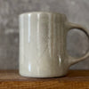 Stoneware mug about being late