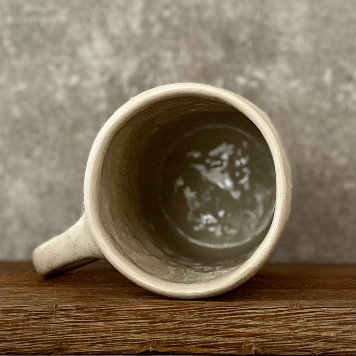 Handmade ceramic stoneware mug IT'S POSSIBLE