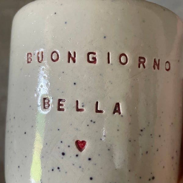 Nedidelis puodelis Buongiorno bella