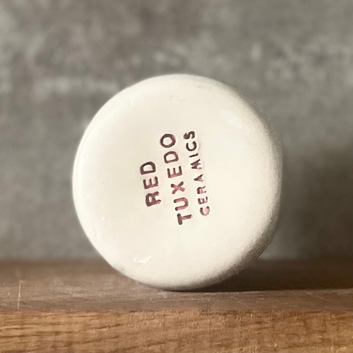 Cozy mug with word LĖČIAU