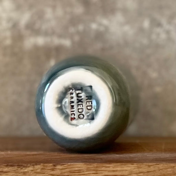 Pilkas puodelis "Kelkis, bučkis" 150 ml