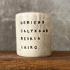 Ceramic mug about good things