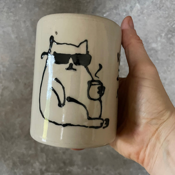 Limited edition puodeliai su linksmais katinais