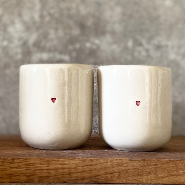 Set of two small espresso mugs BUONGIORNO